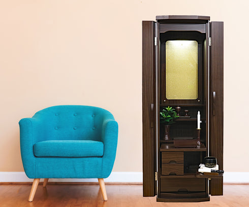Soka Gakkai Furniture-style Buddhist Altar "Respe" Acrylic Shrine Available in 2 Colors